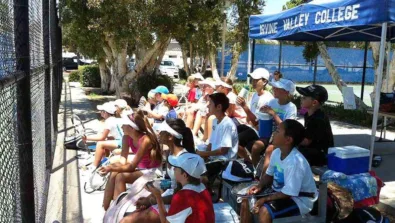 Irvine Tennis Bleachers