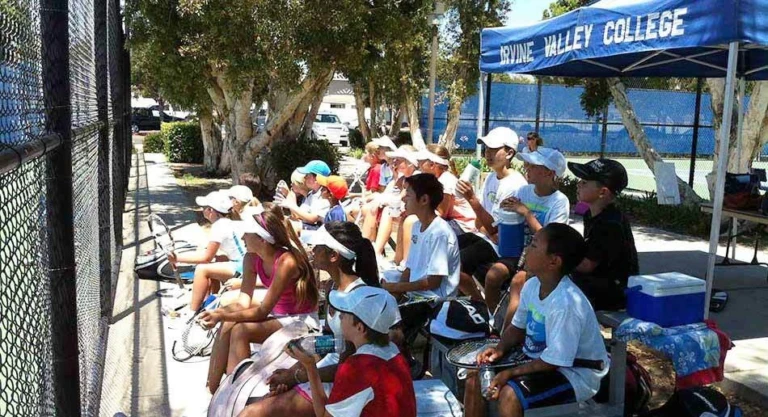 Irvine Tennis Bleachers