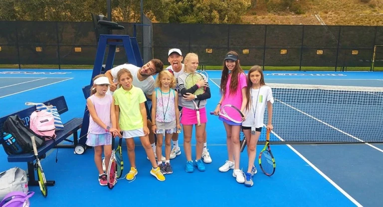 Malibu Tennis Camp Silly Group