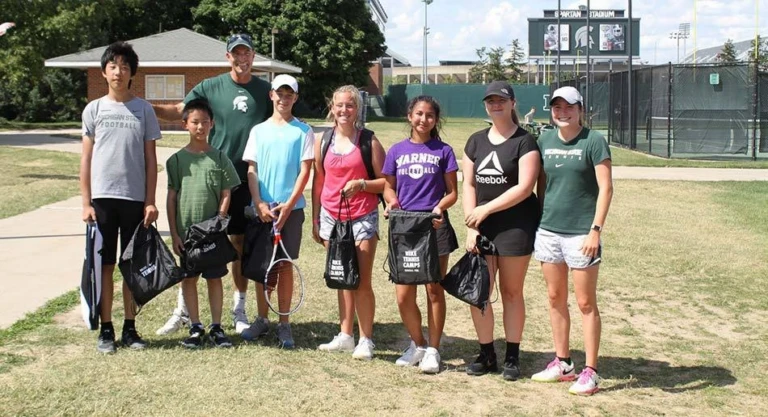 Michigan State Cinch Sack