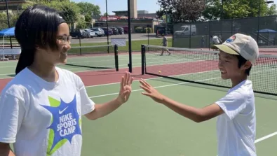 Oregon elite jesuit boys high five