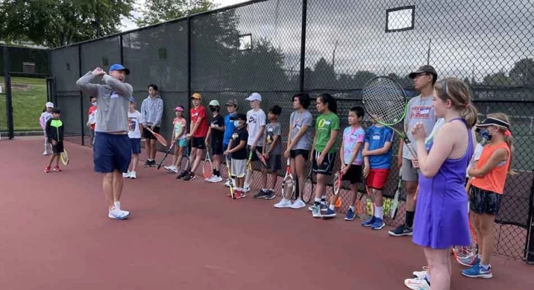 Oregon elite jesuit coach backhand drill