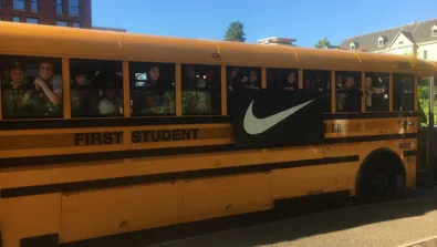 Oregon Campers On Bus