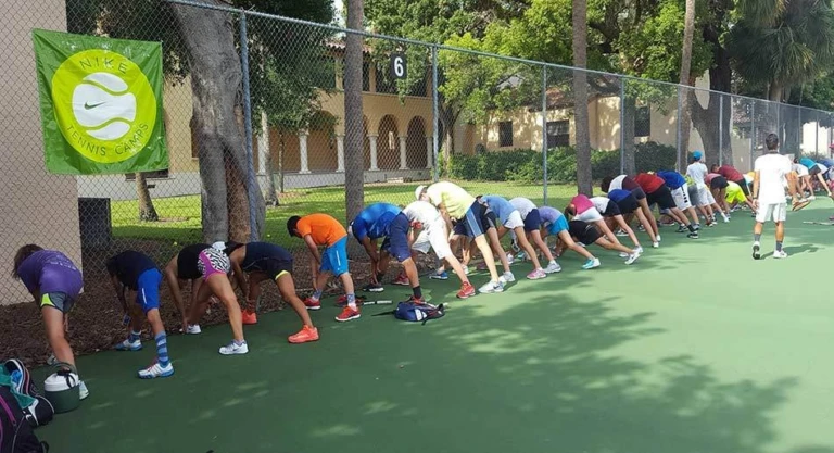 Rollins Stretch On Fence