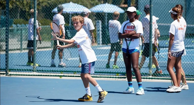 San Diego Tennis Camp Forehand Drill