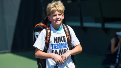Stanford Tennis Camp Boy Water Backpack