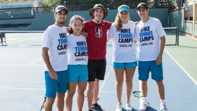 Stanford Tennis Camp Lele Forood Staff Photo