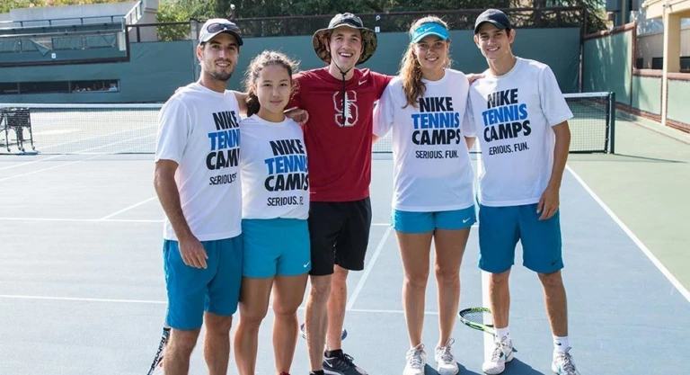 Stanford Tennis Camp Lele Forood Staff Photo