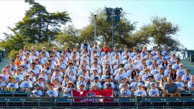 Paul Goldstein Stanford Tennis Camp Group Week 2