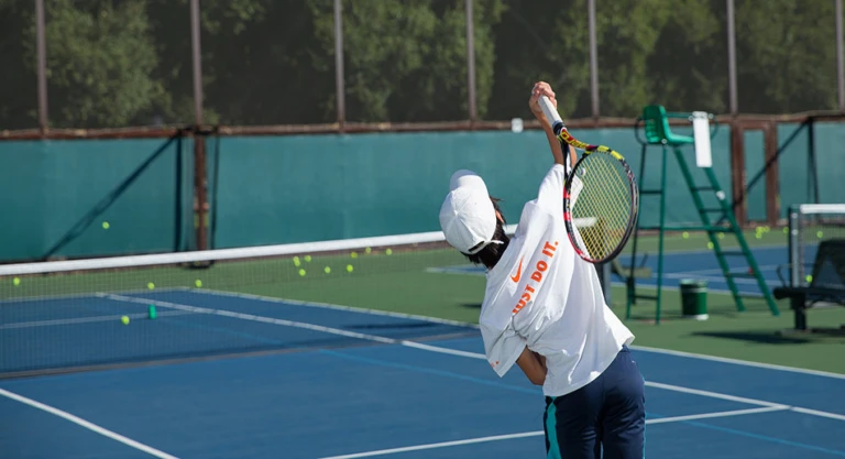 Stanford Boy Serving