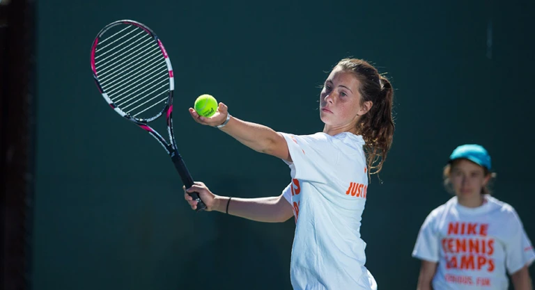 Stanford Girl Serving