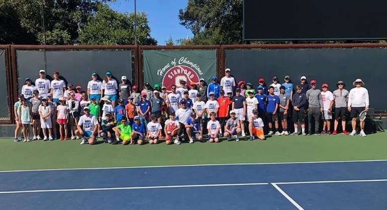 Stanford Tennis School Group Photo