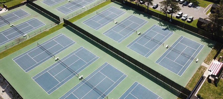 Lawrenceville tennis courts