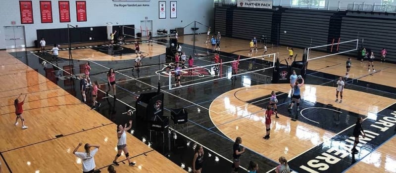 Davenport University Volleyball Gym Facility