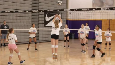 2019 volleyball gallery practice game