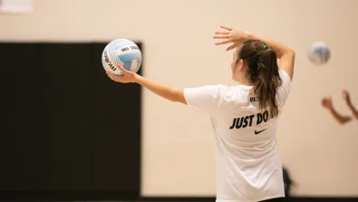 2019 volleyball gallery practice serving