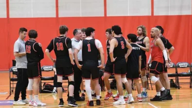 Robert Wesleyan - group huddle