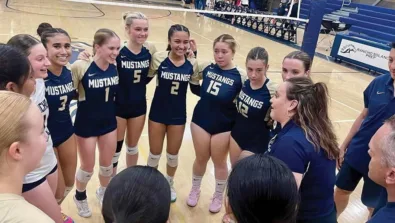 Marrisa coaching action shot