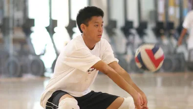 Nike Volleyball Camps Boy Passing