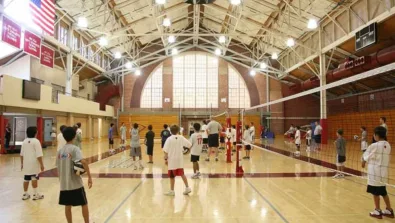 Nike Volleyball Camps Boys On Court
