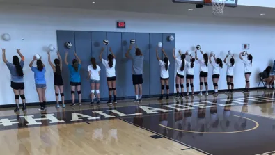 Adelphi University Setting Drill