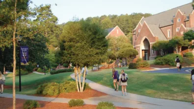 Darlington School Outside Grounds Walking Path