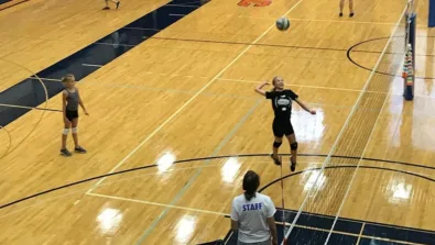 Macalester College Hitting Drill