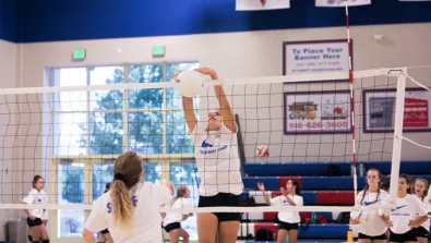Jessup Volleyball Block