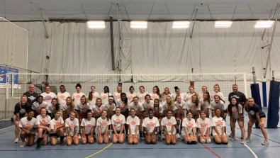 Bay Area Volleyball Campers Group Photo