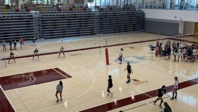 Claremont Mckenna Volleyball Courts Group Training