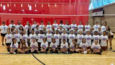 Round Rock Volleyball Camp Group Photo