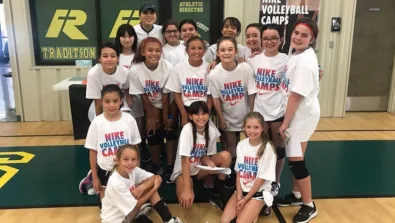 San Antonio Volleyball Camp Group Photo