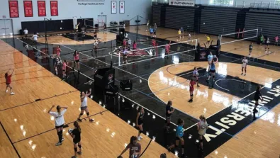 Davenport University Volleyball Gym Facility