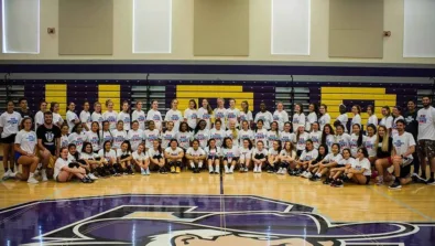 Curry College Camper Group Photo