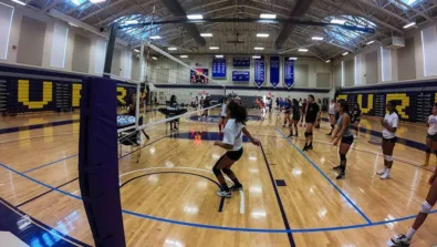 Curry College Hitting Drill Station