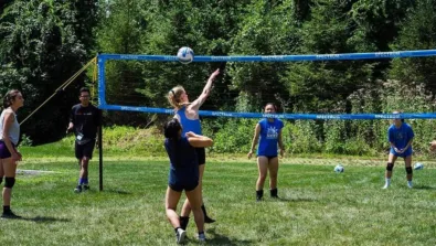 Curry College Volleyball Camp Grass Session