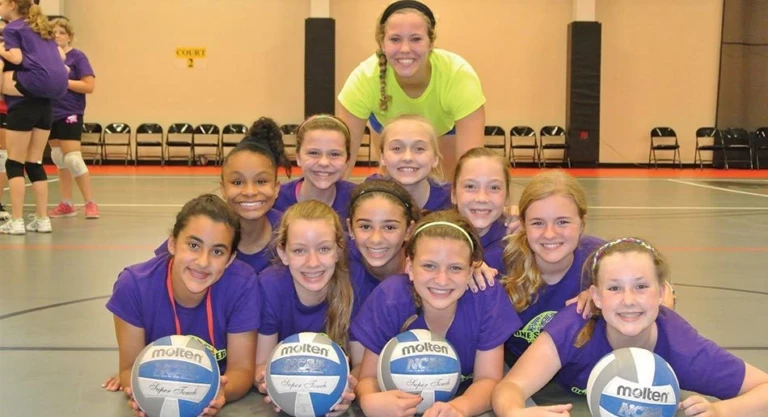 Lake forest college volleyball campers