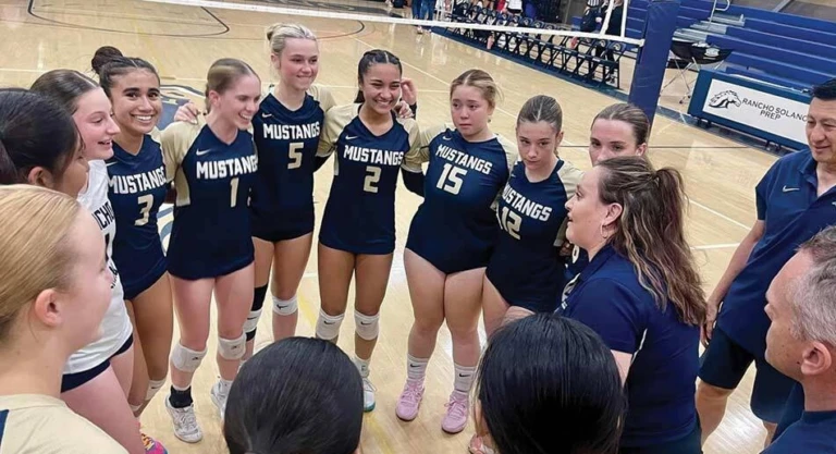 Marrisa coaching action shot