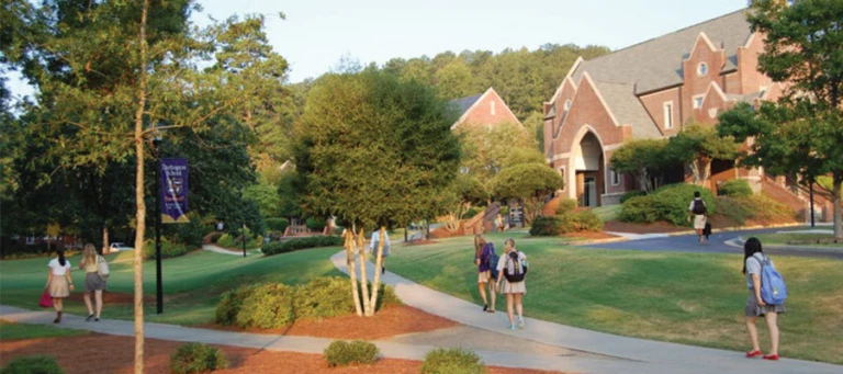Darlington School Outside Grounds Walking Path