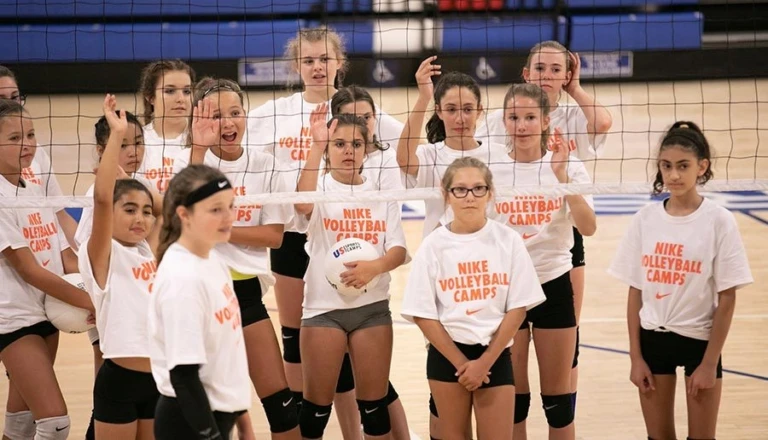 Jessup Volleyball Group Teaching