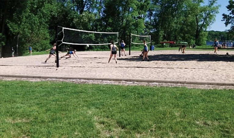Sand Point Beach Courts Volleyball
