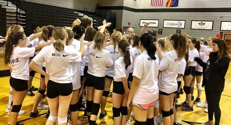 Arizona Christian Group Cheer Volleyball Camp