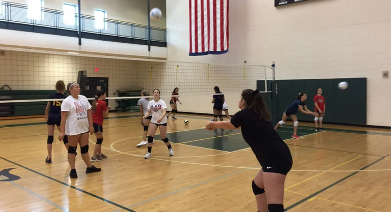 Riverwinds Community Center Volleyball Game