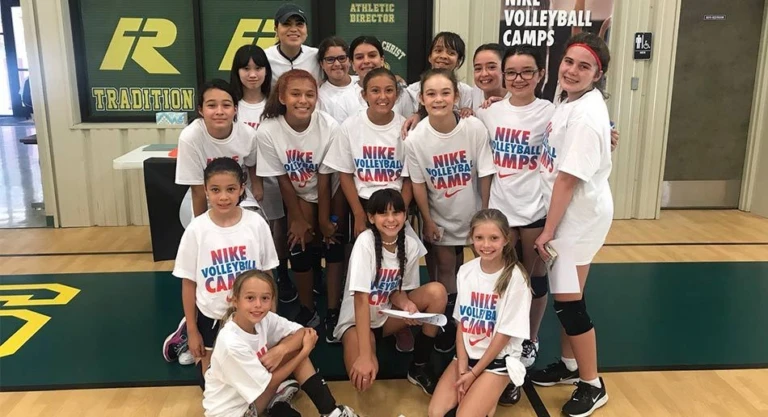 San Antonio Volleyball Camp Group Photo
