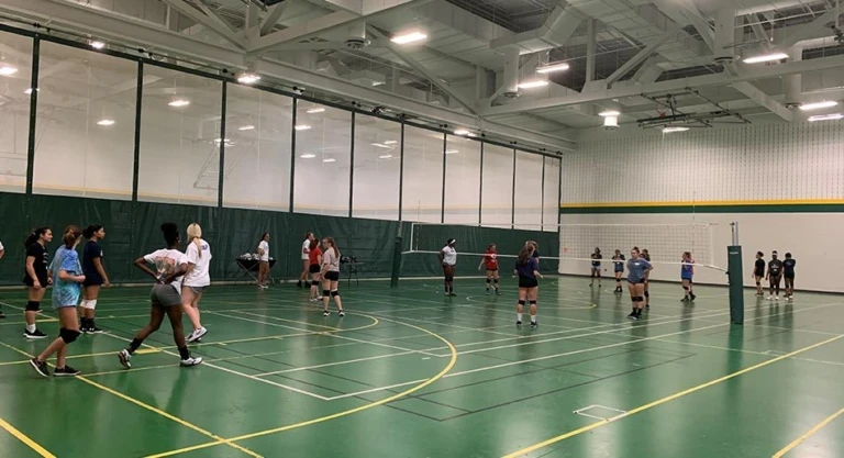 Mcdaniel College Volleyball Camp Scrimmage