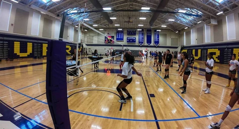 Curry College Hitting Drill Station