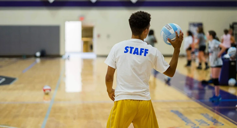 Curry College Volleyball Camp Staff