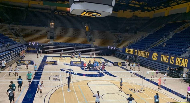 Uc Berkeley Volleyball Camp Court Training
