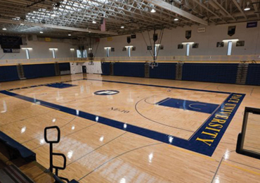 Pace university volleyball serving clinic