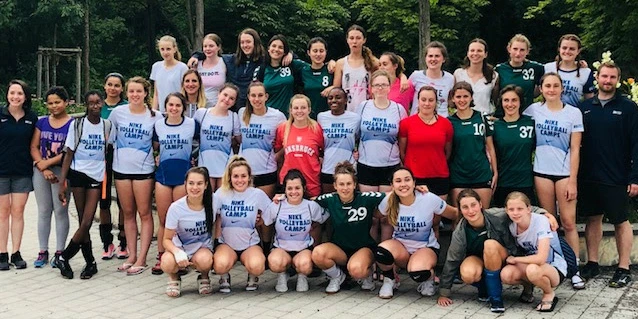 Volleyball Tour Group Photo